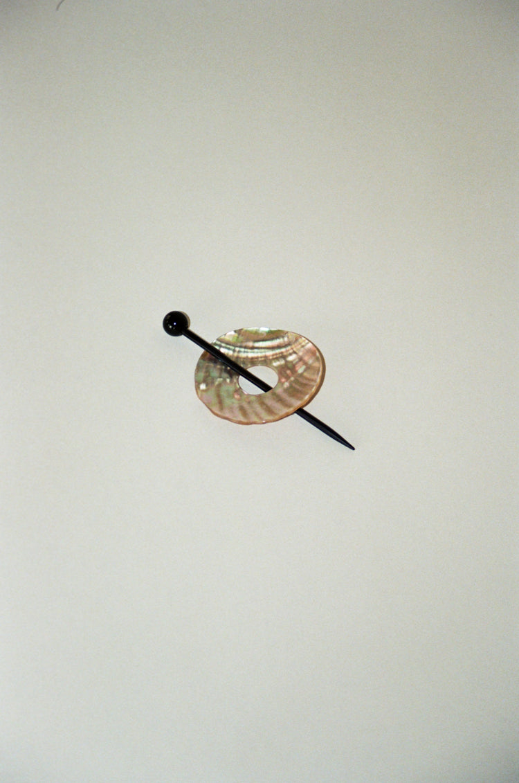 Mother of Pearl Shawl Pin