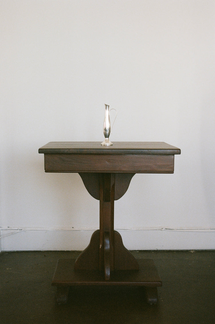 Antique Wood Accent Table