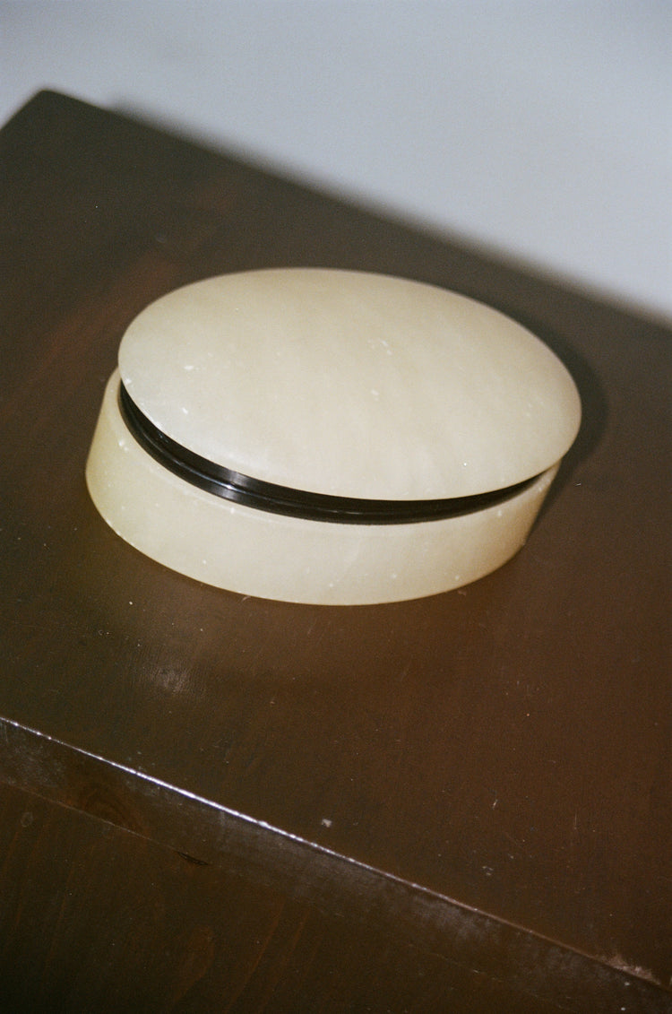 Italian Alabaster Trinket Box
