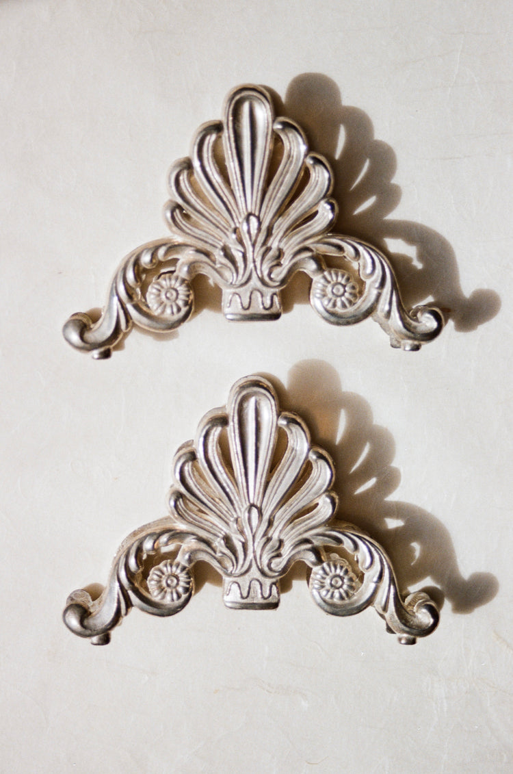 Silver Plated Napkin or Letter Holder