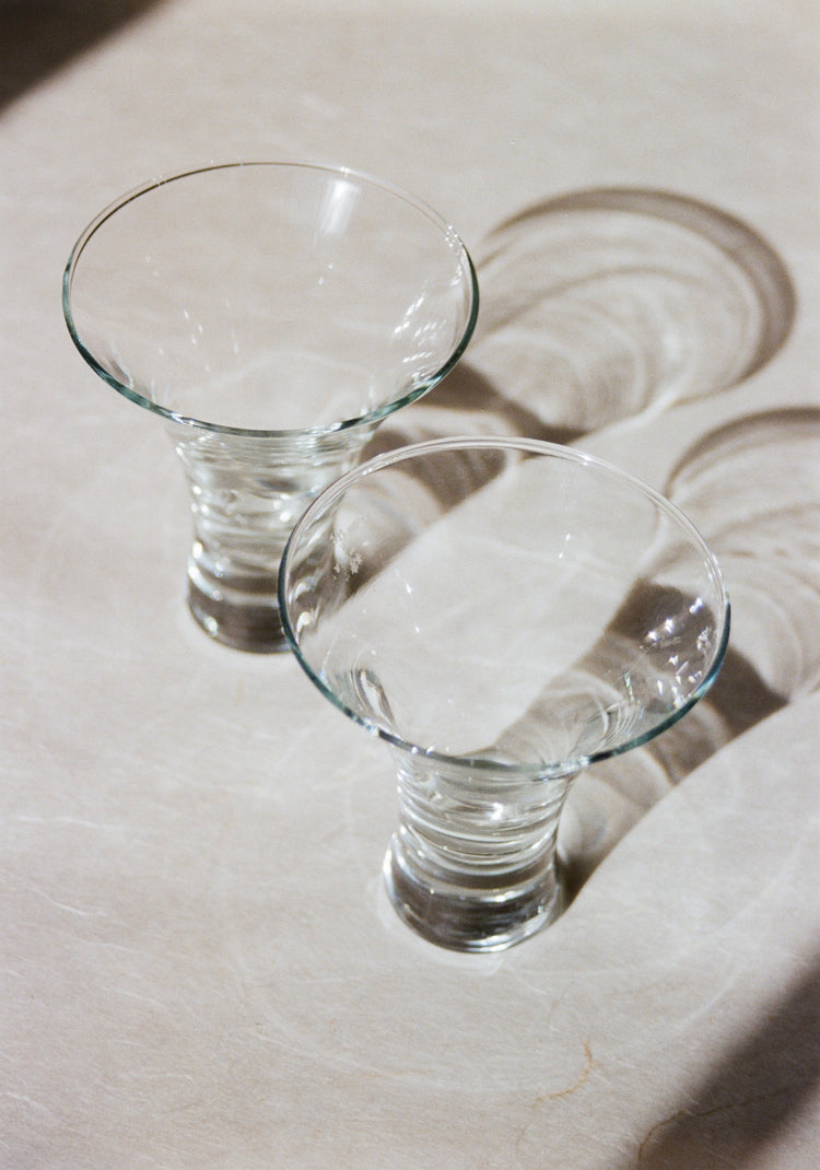 Pair of Cocktail Glasses