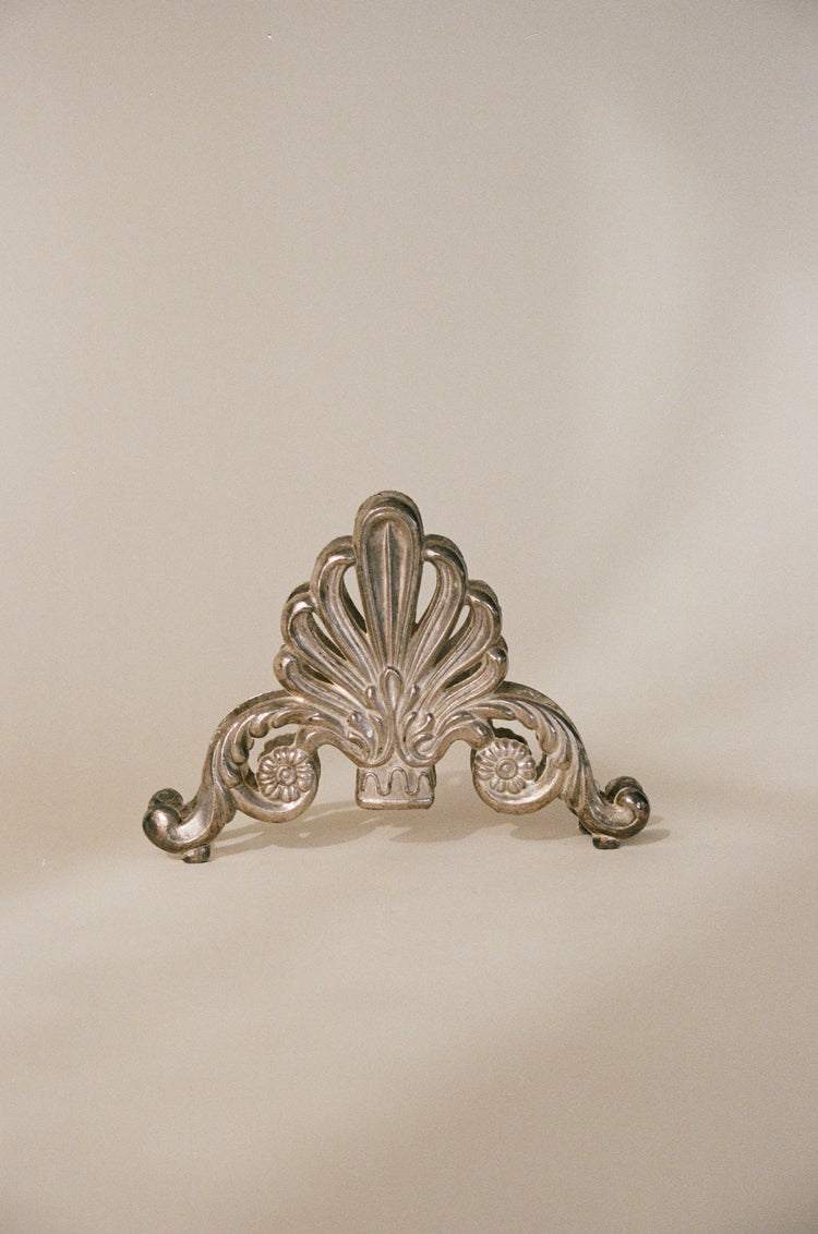 Silver Plated Napkin or Letter Holder