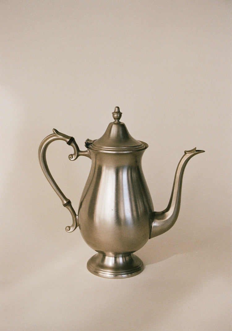 Vintage F.B. Rogers Pewter Coffee Pot