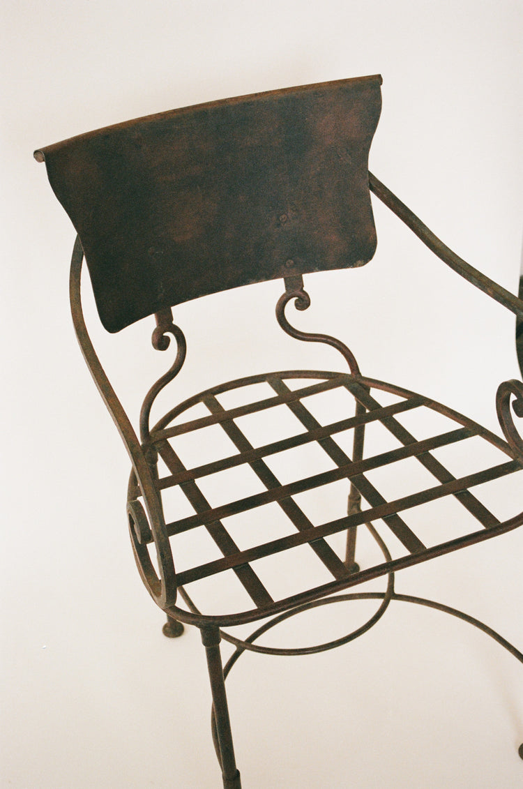 Wrought Iron Seating - 2 Available