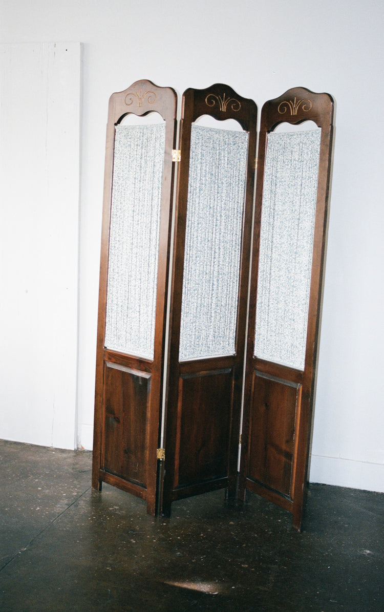 Antique Trifold Room Divider