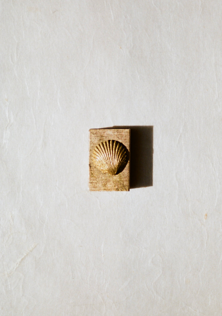 Antique Shell Matchbox