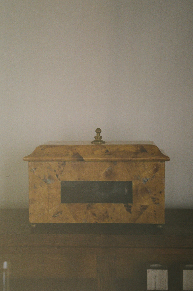 Vintage Lidded Keepsake Box