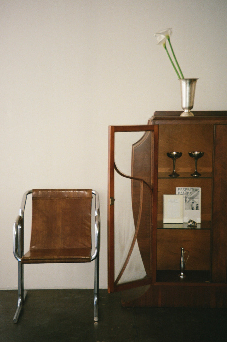 Jerry Johnson Style Chrome Chair