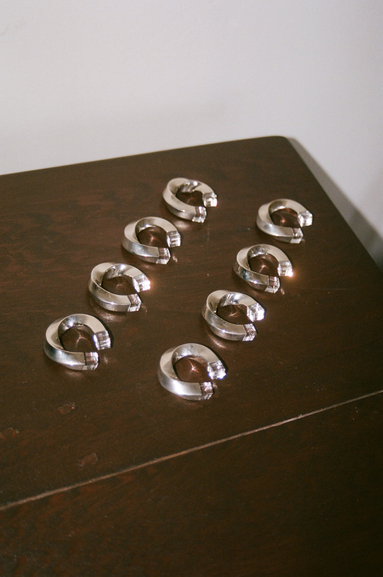 Silver Plated Mikasa Napkin Ring Holders