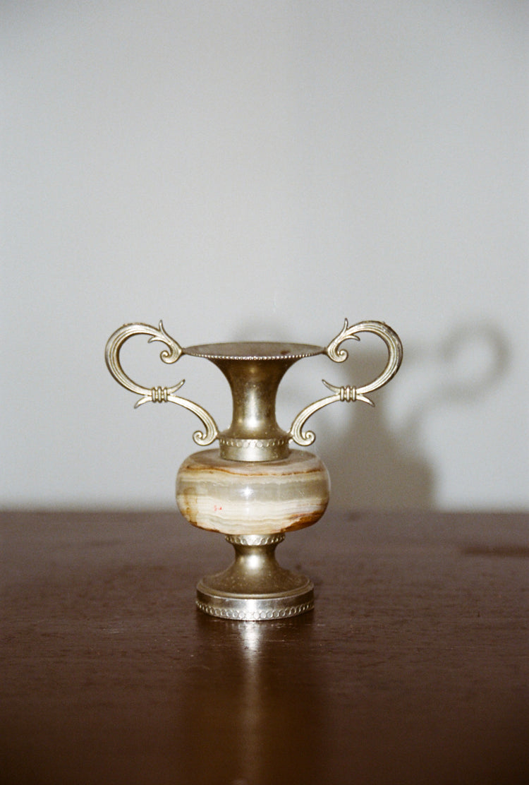 Petite Onyx Amphora Bud Vase