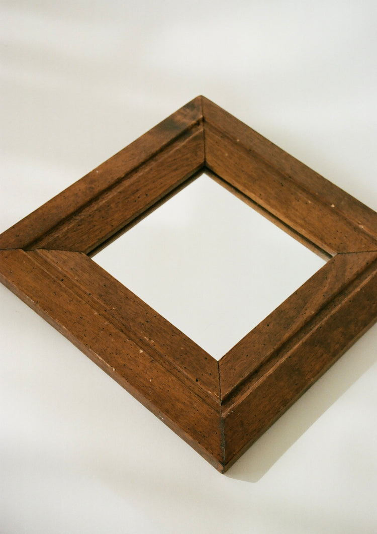 Petite Vintage Wall Mirror