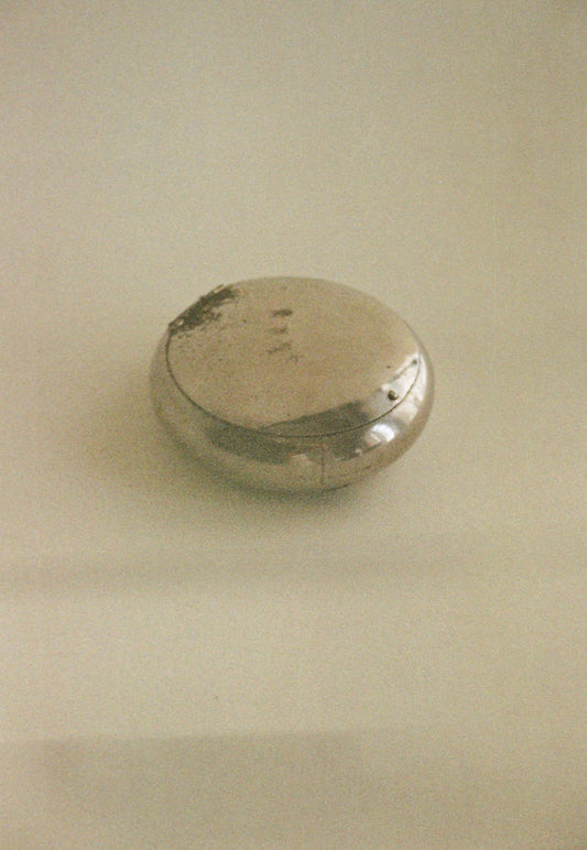 Metal Keepsake Box with Patina