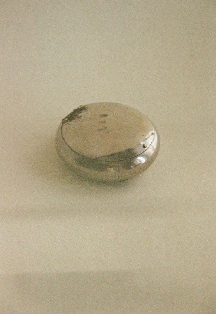 Metal Keepsake Box with Patina