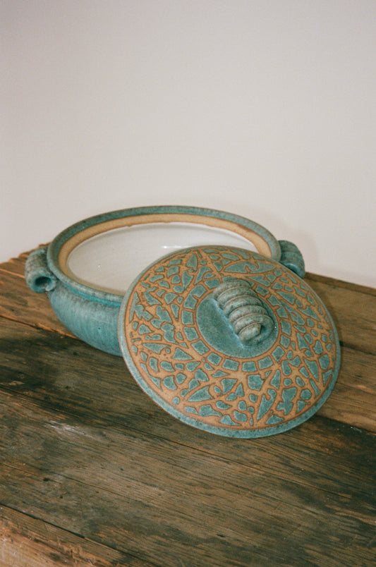 Hand Crafted Ceramic Lidded Pot