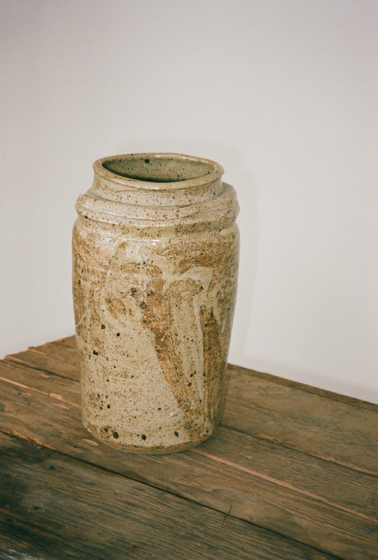 Handmade Speckled Ceramic Vase