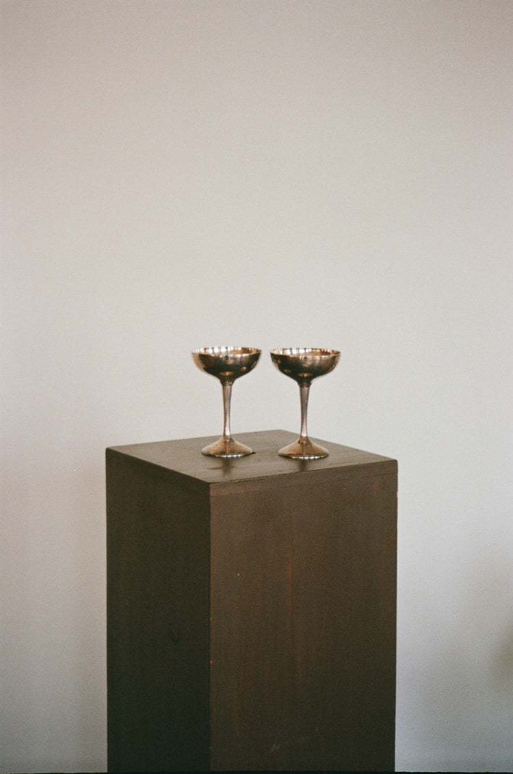 Pair of Vintage Goblets