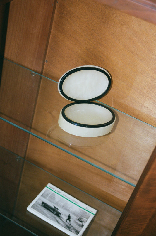 Italian Alabaster Trinket Box