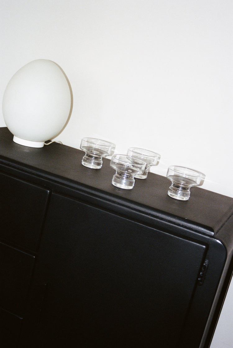 Vintage Base Coup Glasses - Set of 8