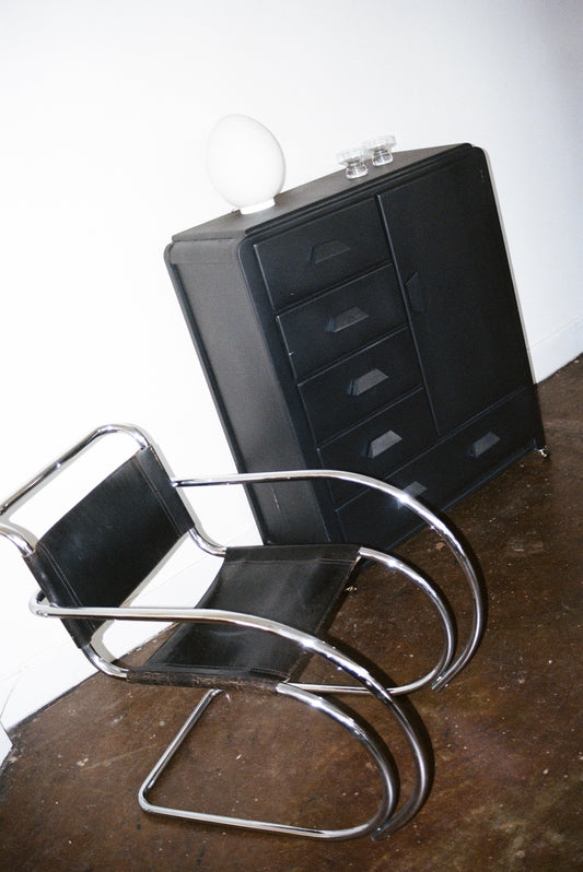 Vintage Dresser in Matte Black