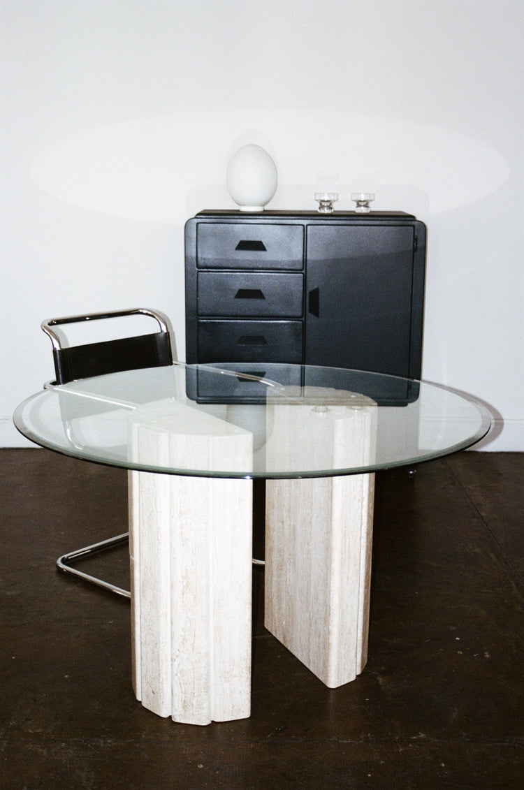 Vintage Dresser in Matte Black