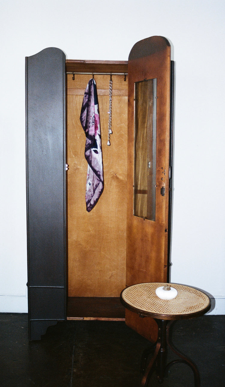 Antique Wood Armoire