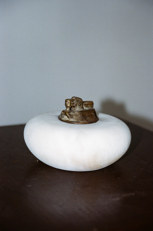 Antique Marble Desk Gas Lighter