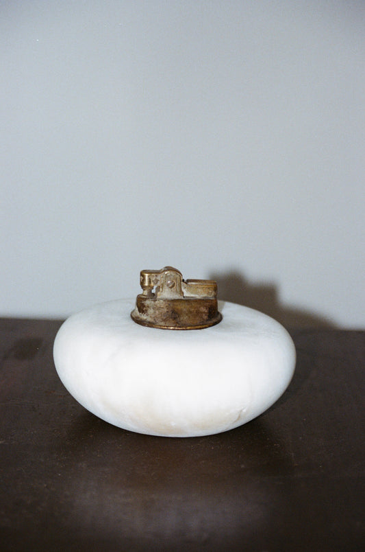 Antique Marble Desk Gas Lighter