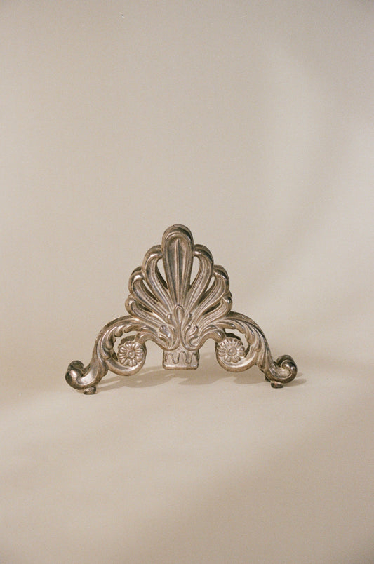 Silver Plated Napkin or Letter Holder