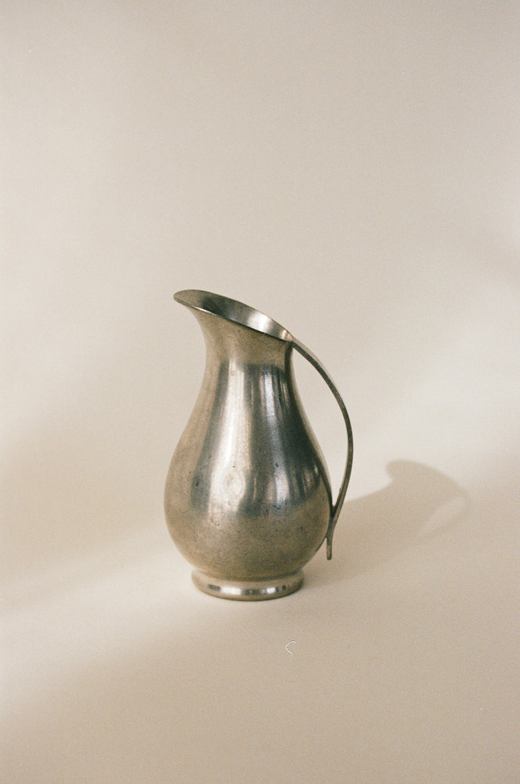Petite Pewter Creamer Pitcher