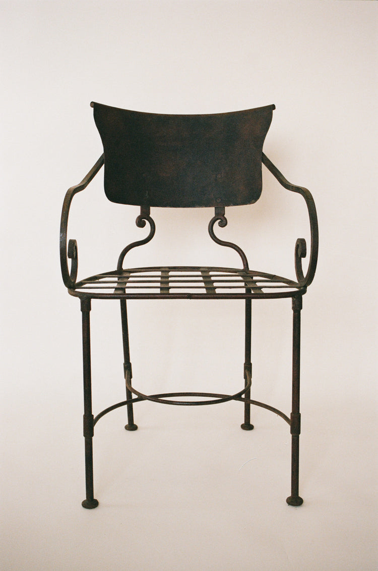 Wrought Iron Seating - 2 Available