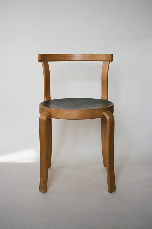 Set of Two Mid-Century Bentwood Dining Chairs