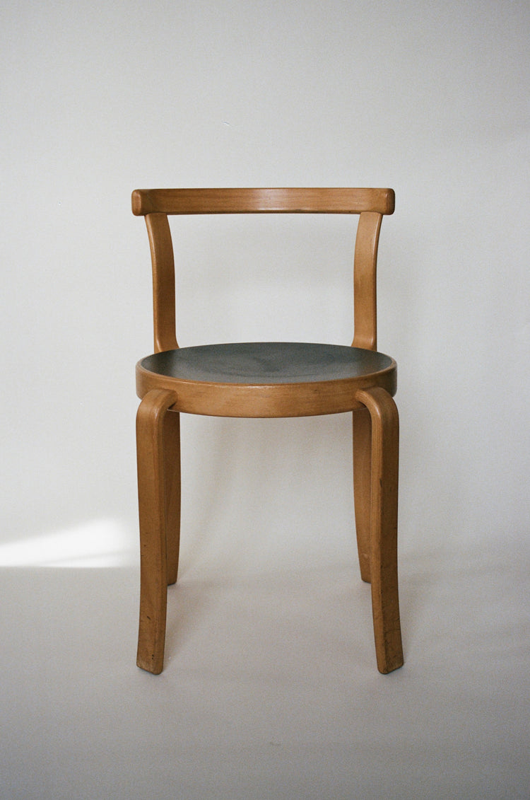 Set of Two Mid-Century Bentwood Dining Chairs