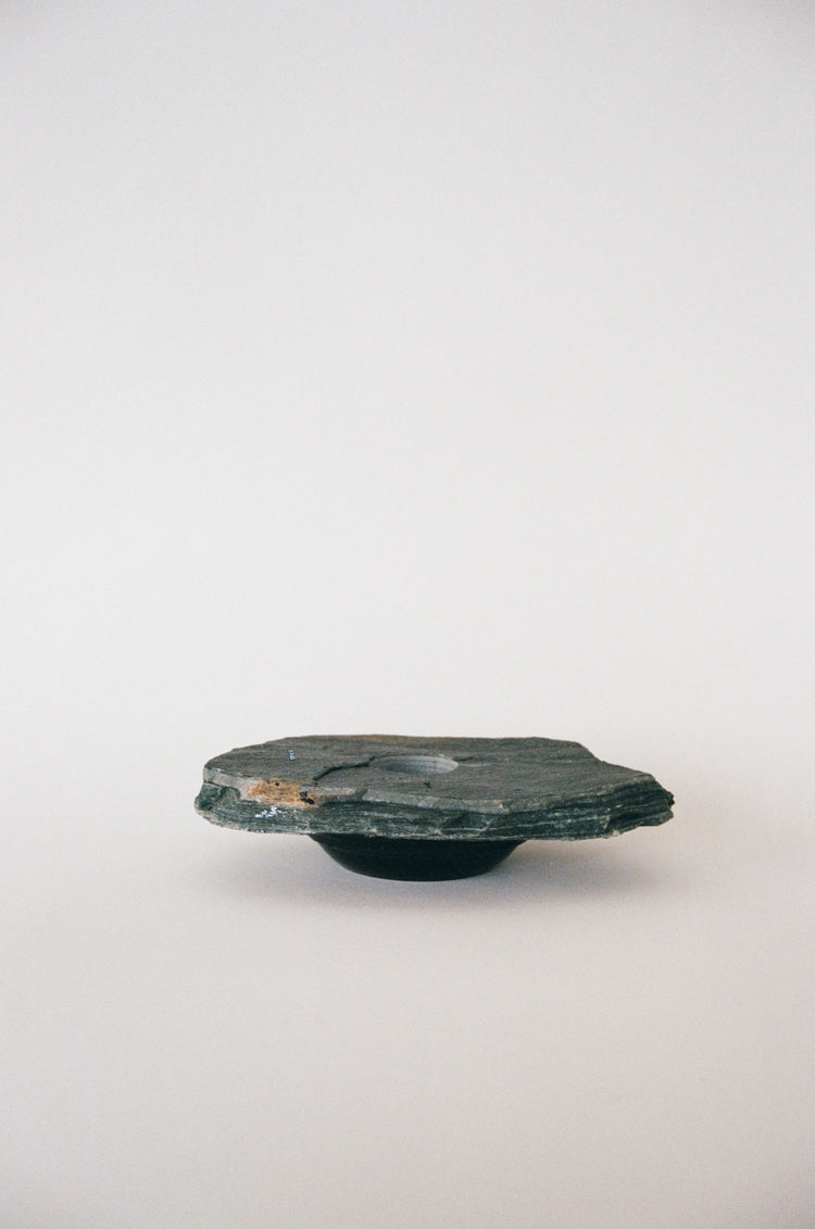 Natural Stone Ikebana Vase