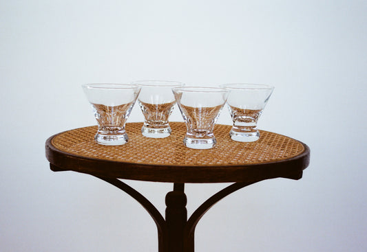 Set of 4 Minimalist Glasses