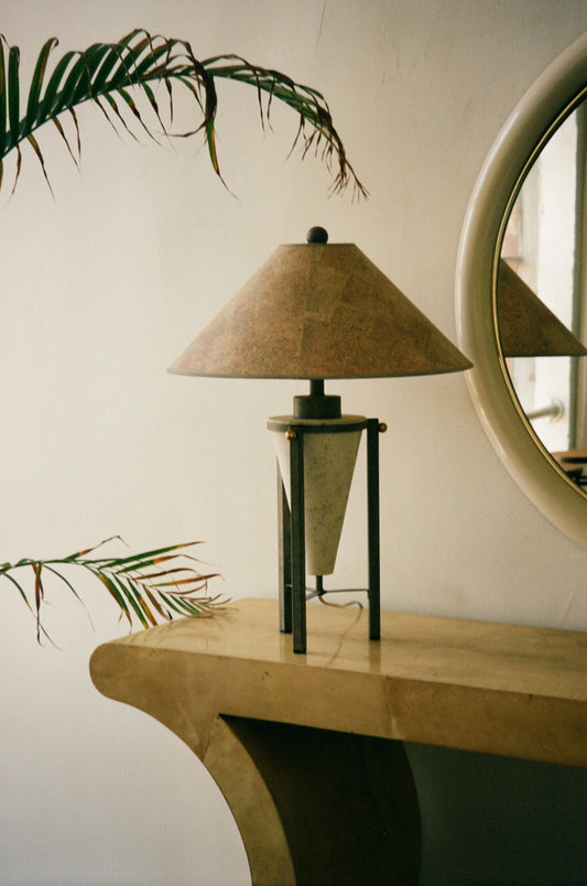 Pair of 80s Postmodern Table Lamps