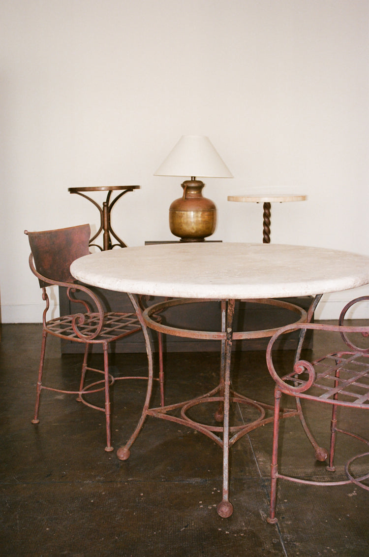 Pair of Wrought Iron Seating