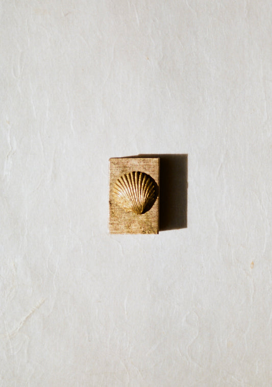 Antique Shell Matchbox