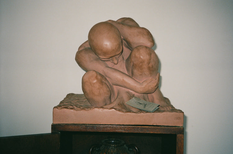 Frank Lloyd Wright ‘Boulder’ Cast Stone Sculpture, 1999