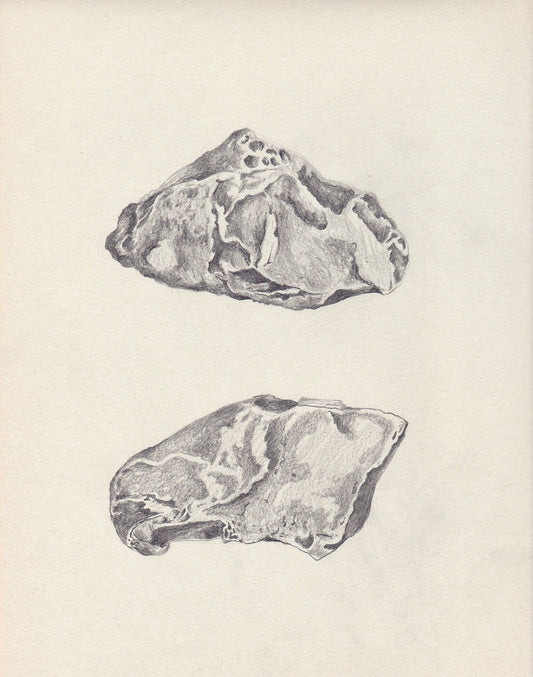 Jody Lu 'Study of Rocks III'