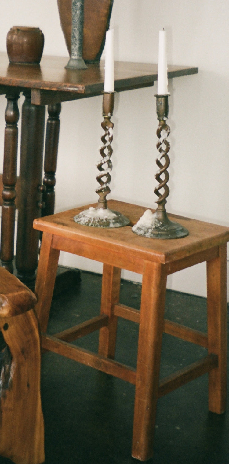 Vintage Pine Stool