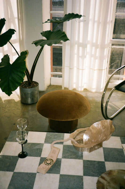 The Mushroom Ottoman - Available for Pre-Order