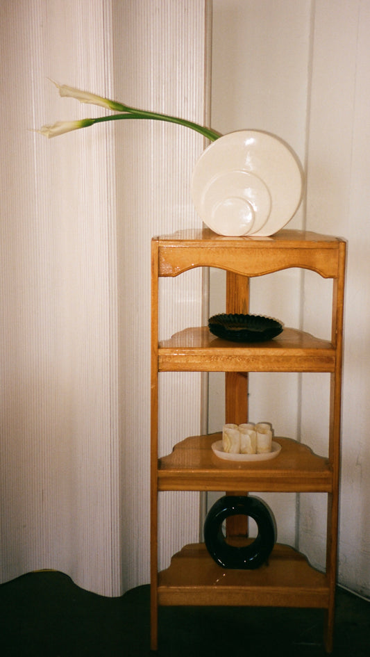 Scalloped Tiered Shelving